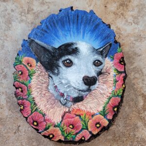 Pet Portraits: Mixed Media, Various Canvases, Multiple Sizes Available