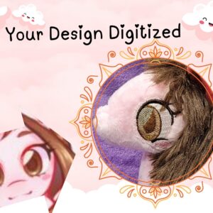 High Detail Embroidery Digitizing – Complex Custom Design Conversion (8+ Colors)